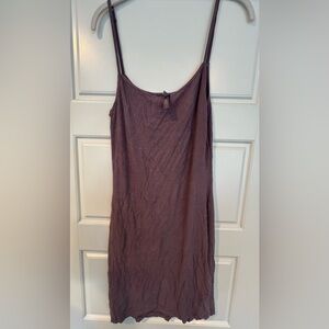 SKIMS Purple Midi Dress